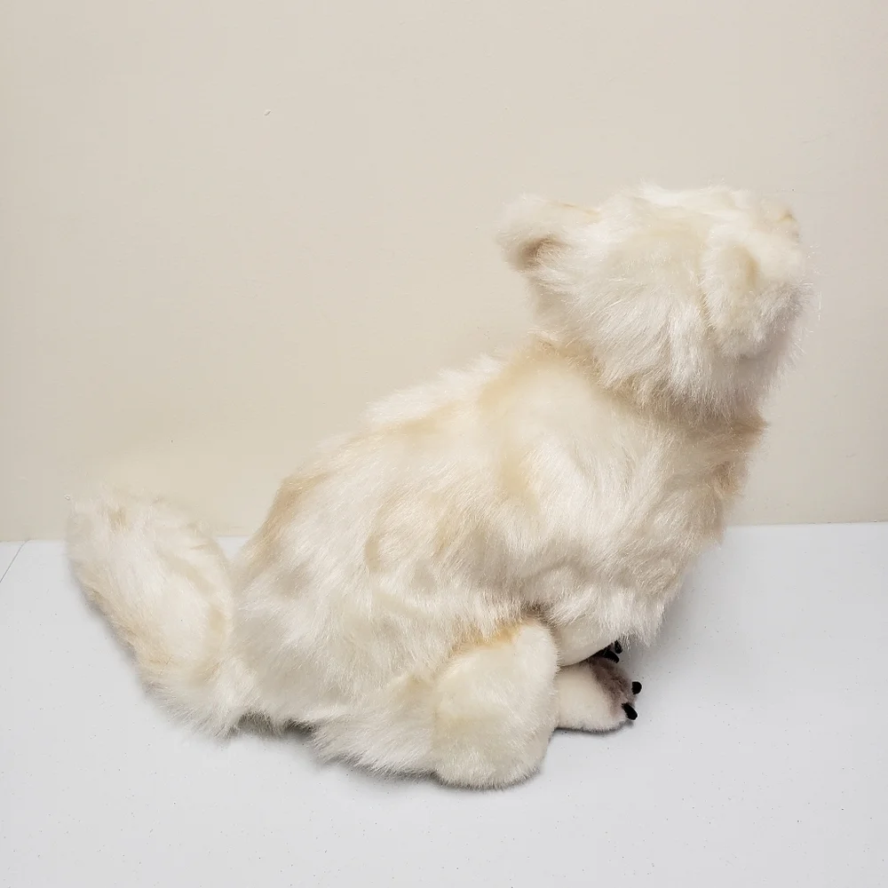 Discovery Channel Wild Life Akur the Arctic Fox Realistic Large Animal Plush - Picture 4 of 10